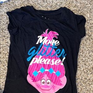 Trolls More Glitter Please Tee